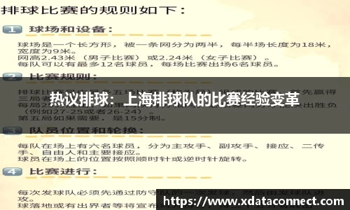 热议排球：上海排球队的比赛经验变革