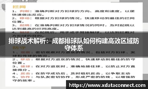 排球战术解析：成都排球队如何构建高效区域防守体系