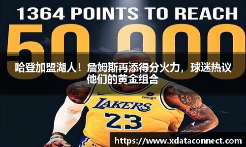 哈登加盟湖人！詹姆斯再添得分火力，球迷热议他们的黄金组合