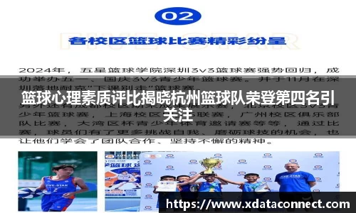 篮球心理素质评比揭晓杭州篮球队荣登第四名引关注