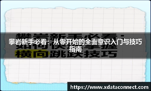 攀岩新手必看：从零开始的全面意识入门与技巧指南